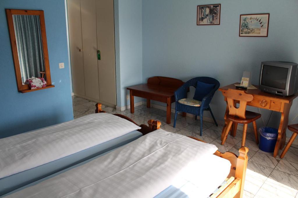 לוקרנו Hotel Elvetico חדר תמונה
